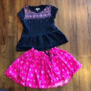 Skirt/top set from OshKosh